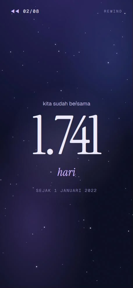 Rewind Edition, layar Hari bersama